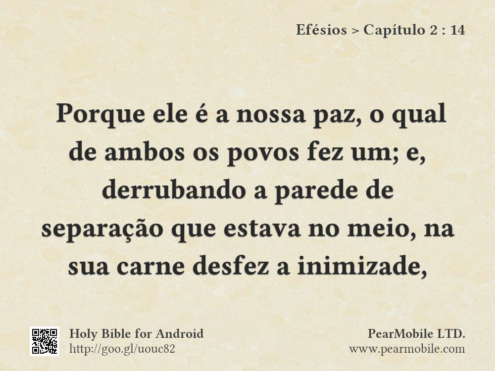 Efésios, Capítulo 2:14